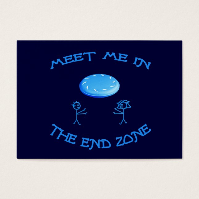 End Zone Frisbee (Front)