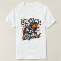 End Zone Legend Rottweiler Football