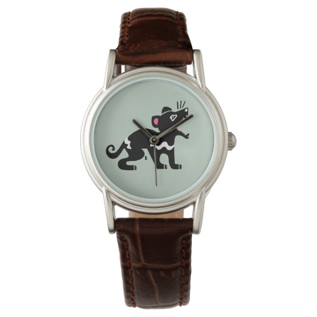 Endangered animal - Tasmanian DEVIL - Australia -  Watch (Front)
