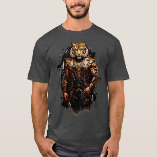Endangered Animals Bengal Tiger Farrok T-Shirt