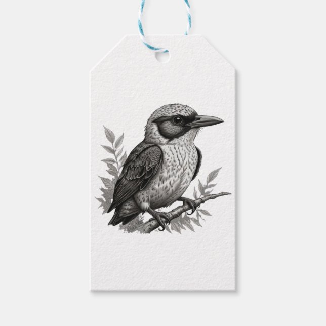 Endangered Birds Gift Tags (Front)