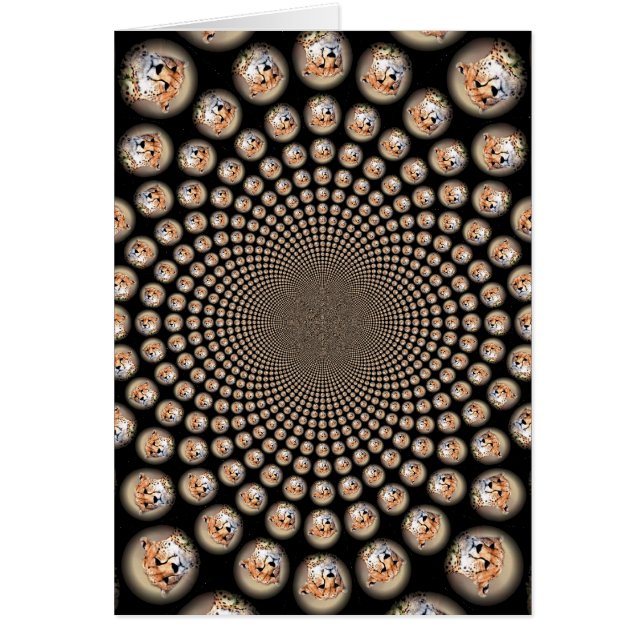 Endangered Cheetah Tear Marks Customize Product (Front)