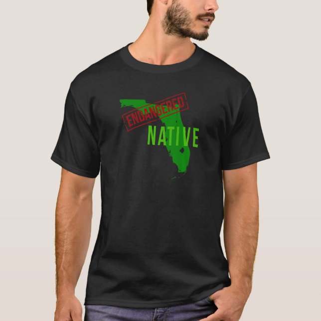 Endangered Florida Native   T-Shirt (Front)