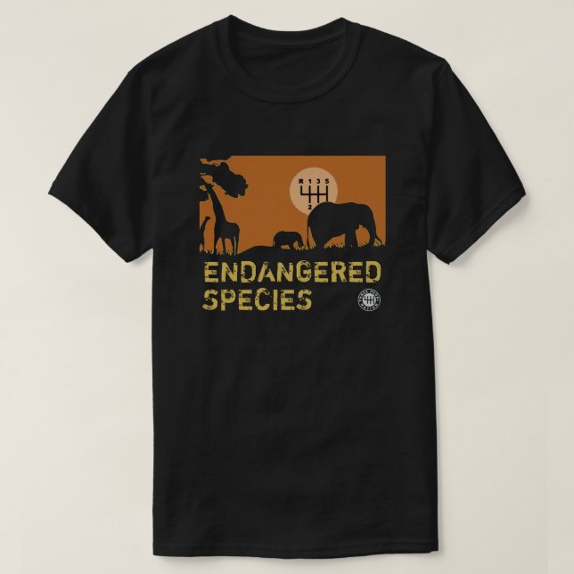 ENDANGERED SPECIES T-Shirt (Design Front)