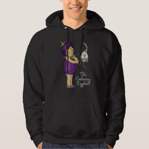 Endearing Eggplant Cute Veggie Vegetable Plant Pe Hoodie