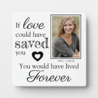 Endearing Family Photo Memorial