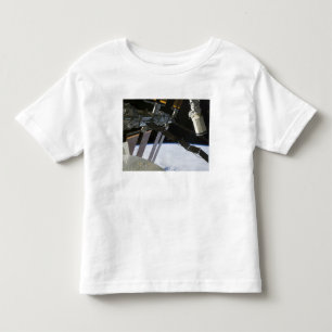 Endeavour's arm amidst International Space Stat Toddler T-shirt