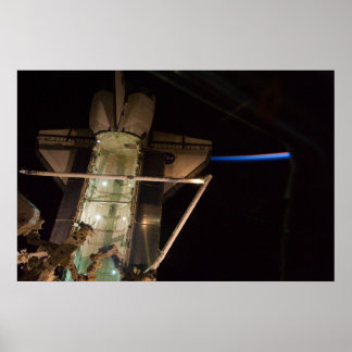 Endevour and Earth Poster