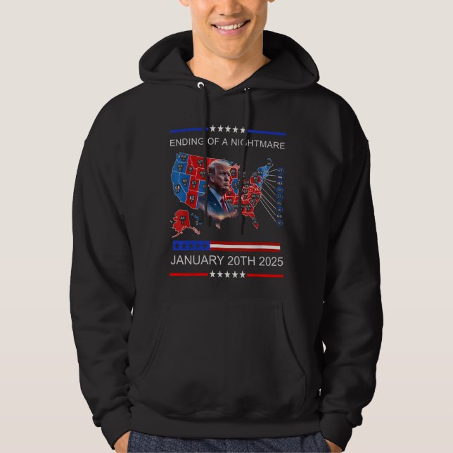Ending Of A Nightmare January 20th 2025 Hoodie (Front)