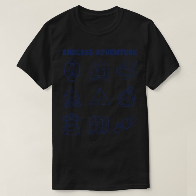 Endless Adventure T-Shirt (Design Front)