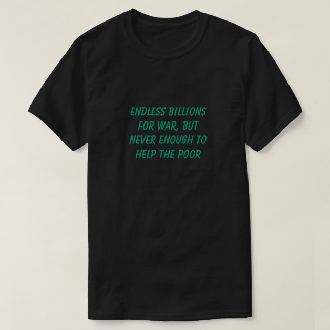 Endless Billions T-shirt (Design Front)