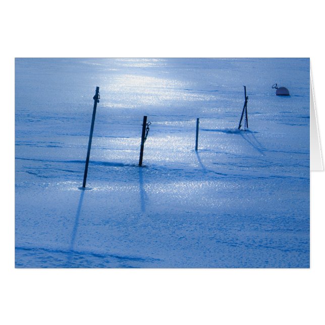 Endless blue ice (Front Horizontal)