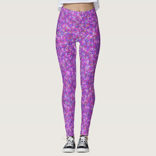 Endless Flowers Leggings (Front)