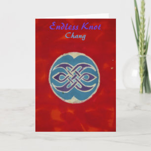 Endless Knot Chang Card