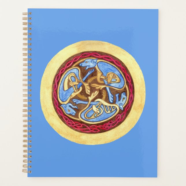 Endless knot with animals  Planner (Front)
