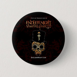 Endless Night Vampire Ball: Fred Samedi 2 Inch Round Button