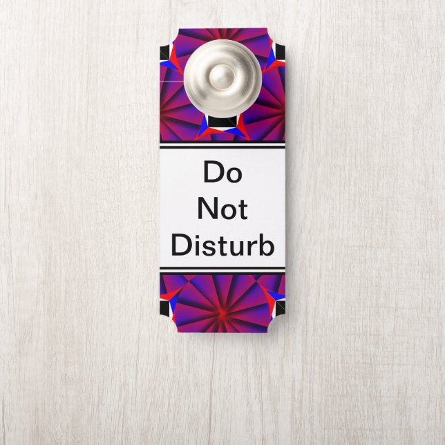 Endless Pinwheel by Kenneth Yoncich Door Hanger (On Knob)