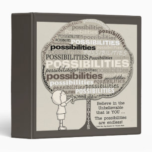 Endless Possibilities Binder