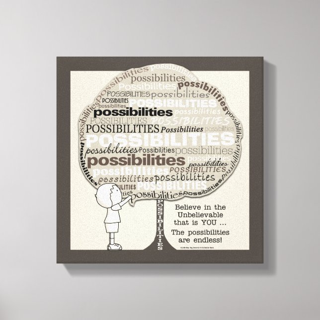 Endless Possibilities Canvas Print (Front)