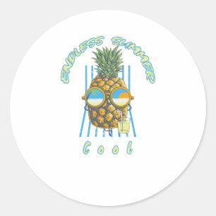 Endless Summer Classic Round Sticker