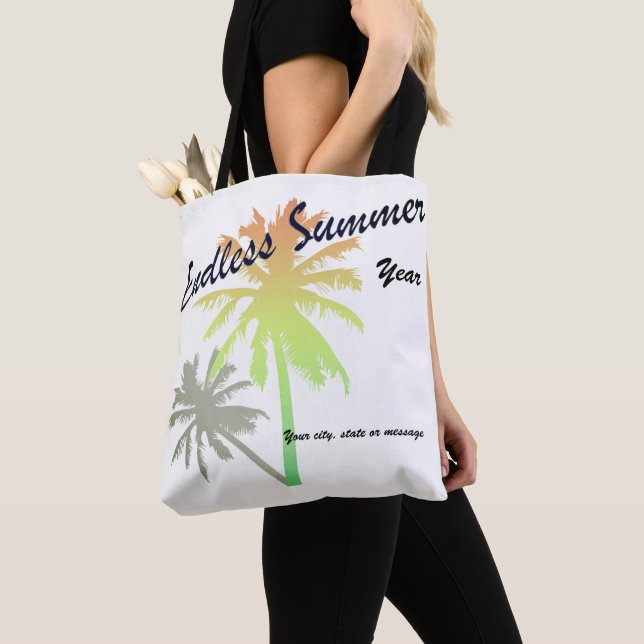 Endless Summer- Customizable Tote (Close Up)
