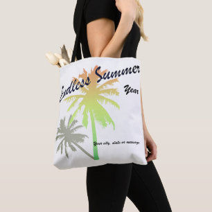 Endless Summer- Customizable Tote Bag