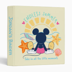 Endless Summer Mickey Mouse Binder