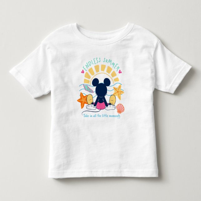 Endless Summer Mickey Mouse Toddler T-shirt (Front)