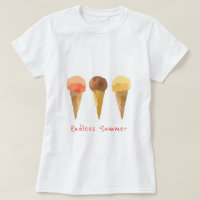 Endless Summer slogan Pastel ice-cream sorbet