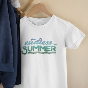 Endless Summer Vintage Typography Baby T-Shirt
