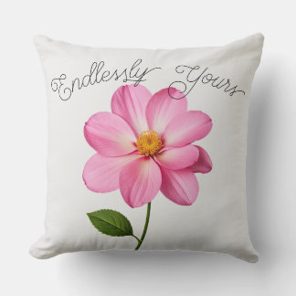 Endlessly Yours Throw Pillow