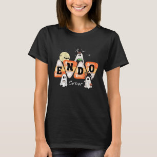 Endo Crew Endoscopy Nurse GI Colonoscopy Colon Hal T-Shirt