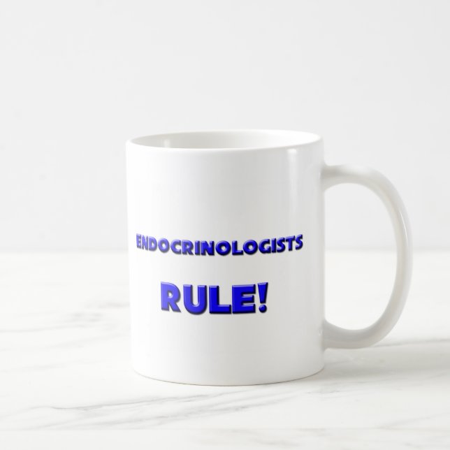 Endocrinologists Rule! Coffee Mug (Right)