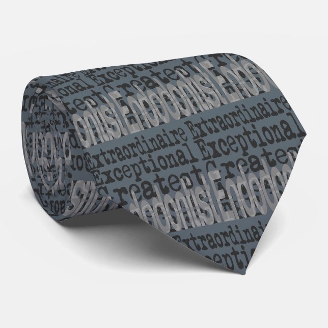 Endodontist Extraordinaire Tie (Rolled)
