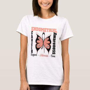 Endometrial Awareness Butterfly T-Shirt