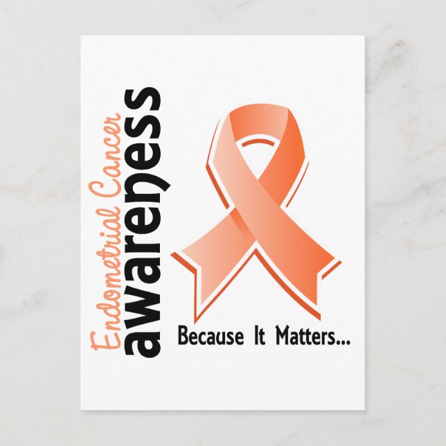Endometrial Cancer Awareness 5 Postcard (Front)