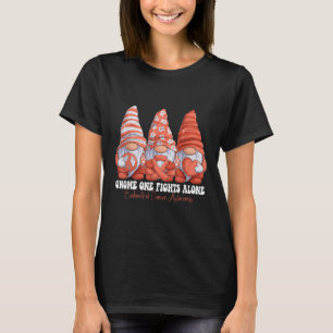 Endometrial Cancer Awareness Month Peach Ribbon Gn T-Shirt