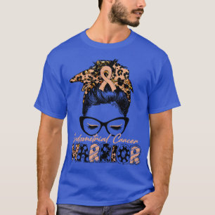 Endometrial Cancer Awareness Warrior Women Glasse T-Shirt