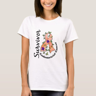 Endometrial Cancer Survivor 15 T-Shirt