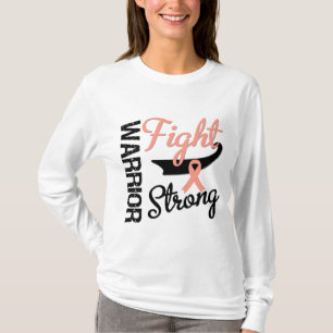 Endometrial Uterine Cancer Warrior T-Shirt