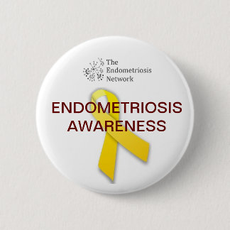 Endometriosis Awareness 2 Inch Round Button