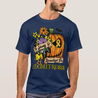 Endometriosis Awareness Awareness retro halloween  T-Shirt
