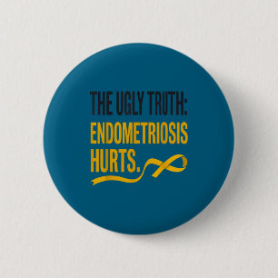 Endometriosis awareness - endometriosis 2 inch round button