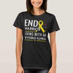 Endometriosis Awareness Shirt Yellow Ribbon March
