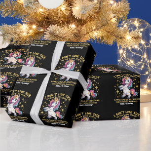 Endometriosis Awareness Strong Unicorn Warrior Wrapping Paper