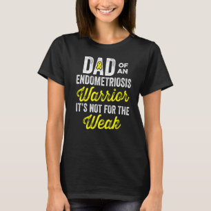 Endometriosis Endo Survivor Dad Warrior 3 T-Shirt