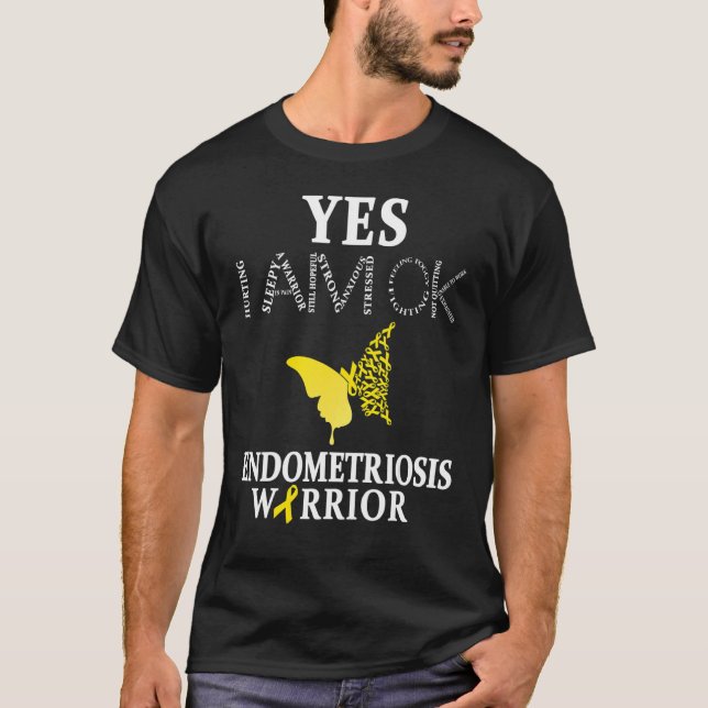 Endometriosis Warrior 1 T-Shirt (Front)