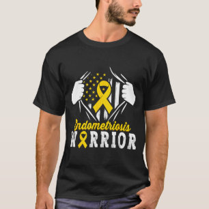 Endometriosis warrior endo awareness month yellow T-Shirt
