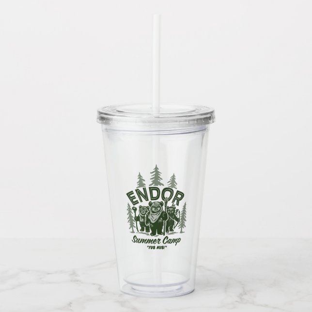 Endor Summer Camp Acrylic Tumbler (Front)