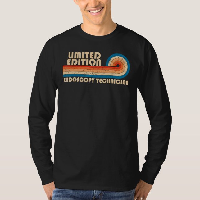 ENDOSCOPY TECHNICIAN Funny Job Title Profession Bi T-Shirt (Front)